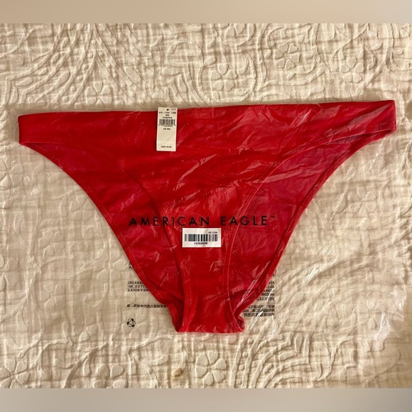 2 Pairs of American Eagle The Classic Bikini Bottoms In Black Size XL NWT - Picture 10 of 14